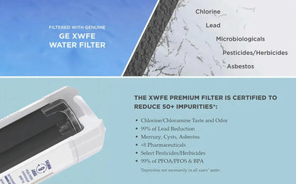 GE XWFE Refrigerator Water Filter Replacement