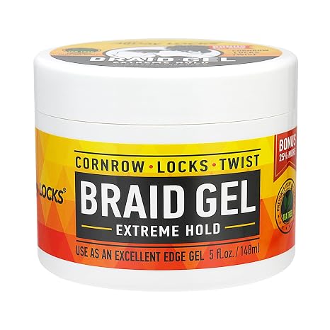 AllDay Locks Braid Gel Extreme Hold, 5 fl. oz.