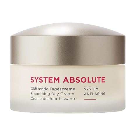 ANNEMARIE BÖRLIND - SYSTEM ABSOLUTE Smoothing Day Cream - Anti Aging Moisturizer with Aloe, Shea, Algae and Jojoba Extracts - Nourishes, Protects, and Hydrates, 1.69 fl. oz.