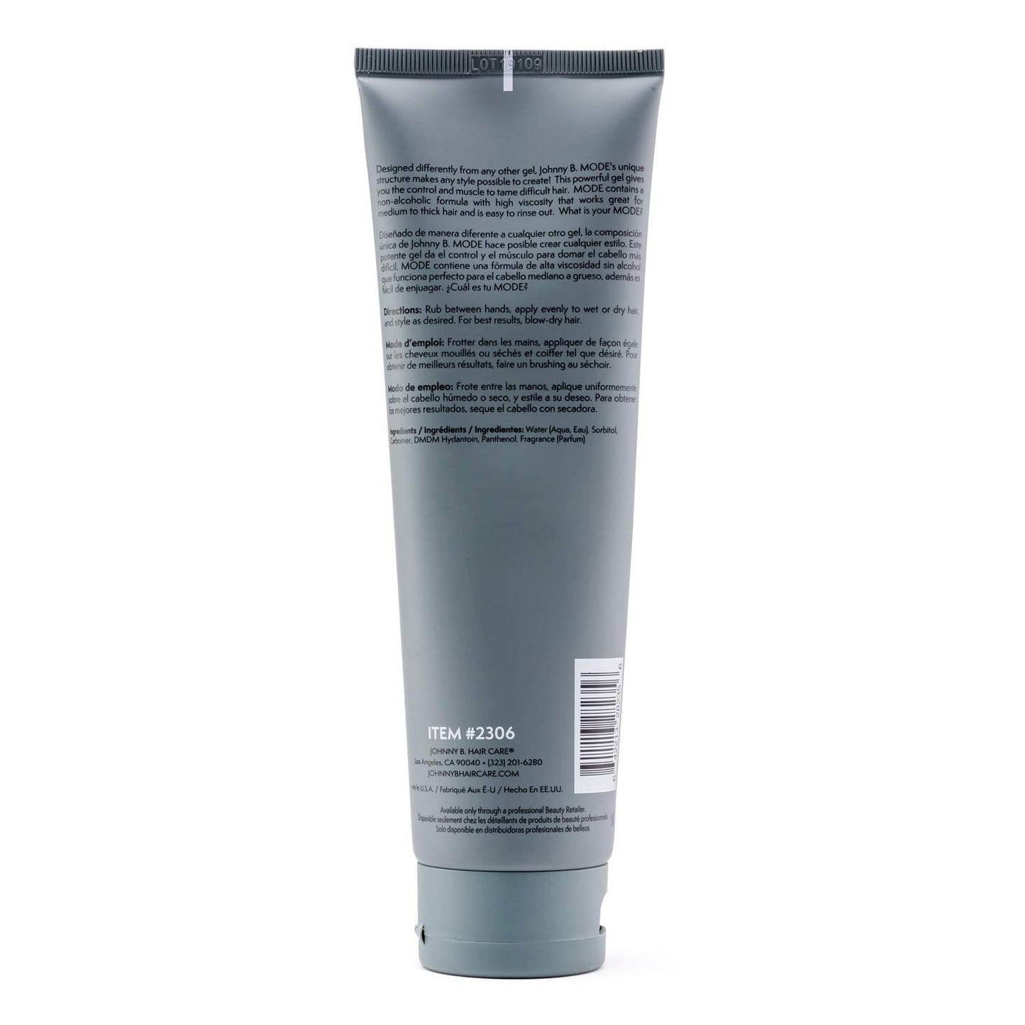JOHNNY B. Mode Professional Hair Styling Gel, 6.7 fl. oz.