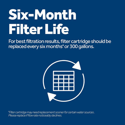 GE XWFE Refrigerator Water Filter with Smart Chip, Certified to Reduce Lead & Pharmaceuticals