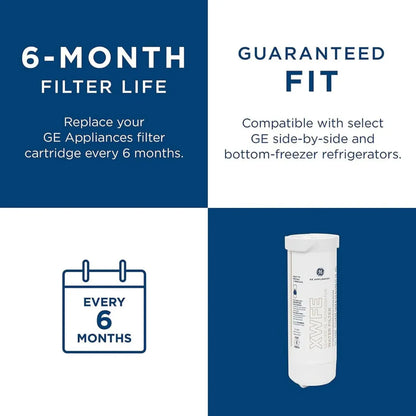 GE XWFE Refrigerator Water Filter Replacement